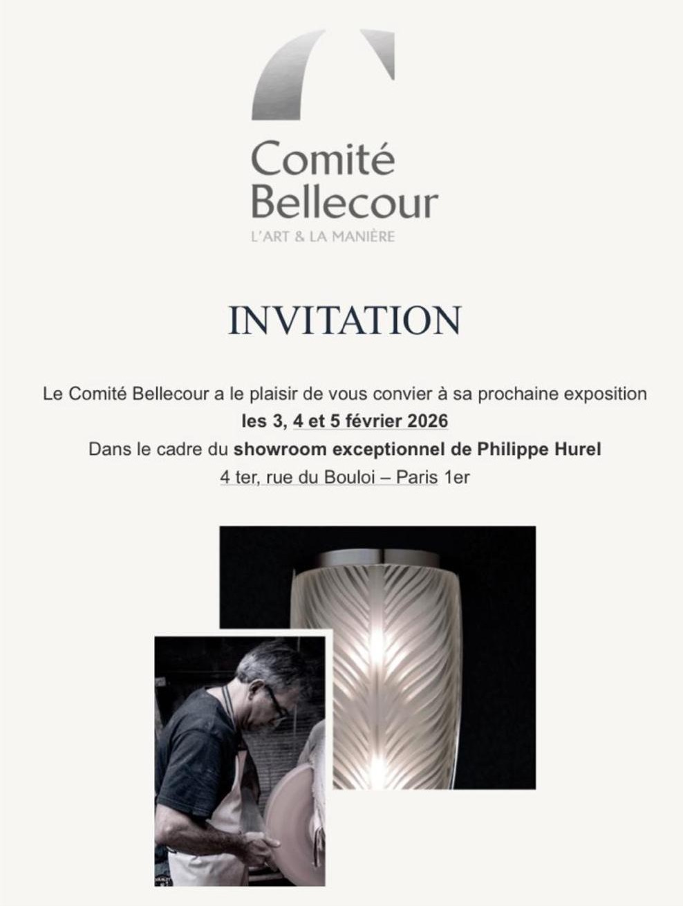 Invitation Bellecourt